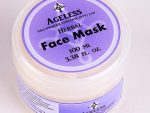 Herbal Mud Face Mask helps clear the skin and boosts the health of your skin. Use weekly for a fresh and young looking complexion.