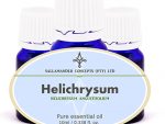 Helichrysum Oil helpful for circulatory disorders, can relieve the pain of rheumatism and arthritis, beneficial for colds, flu, bronchitis, coughs, asthma.