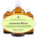 Insomnia Blend - A special blend of Grape seed oil with Lavender, Roman Camomile, Ylang-Ylang Neroli, Sandalwood and Marjoram essential oils.