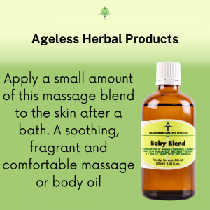 Ageless Baby Massage and Moisturising Blend