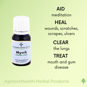 Ageless Health Myrrh Essential Oil