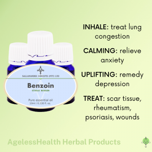 Ageless Health Benzoin Essential Oil