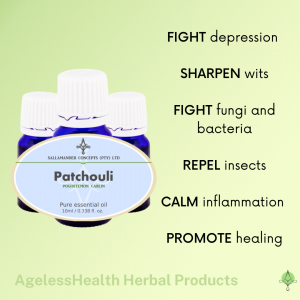 Ageless Health Patchouli Essential Oil