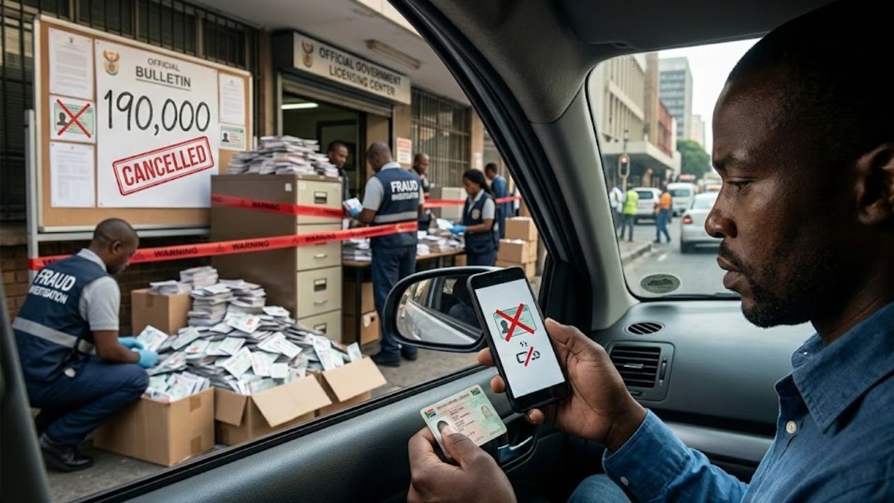 Driver Licences Cancelled