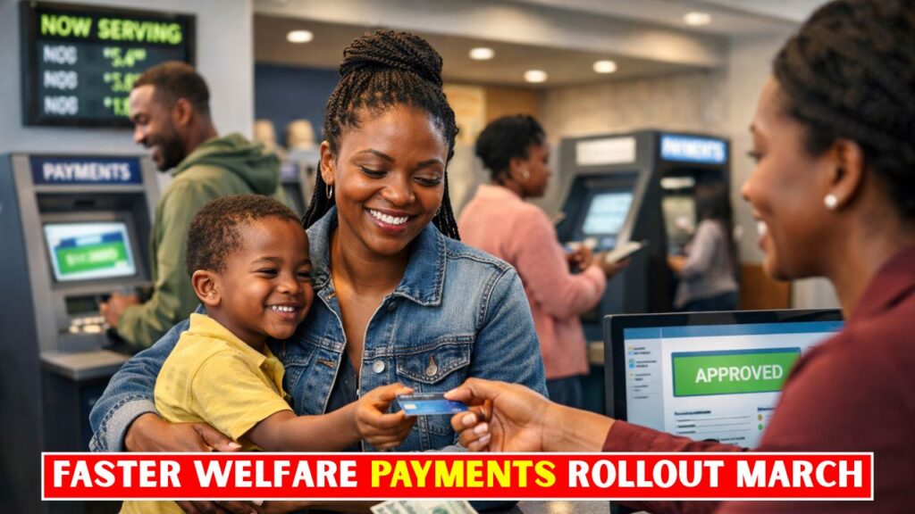 Faster Welfare Payments Rollout March