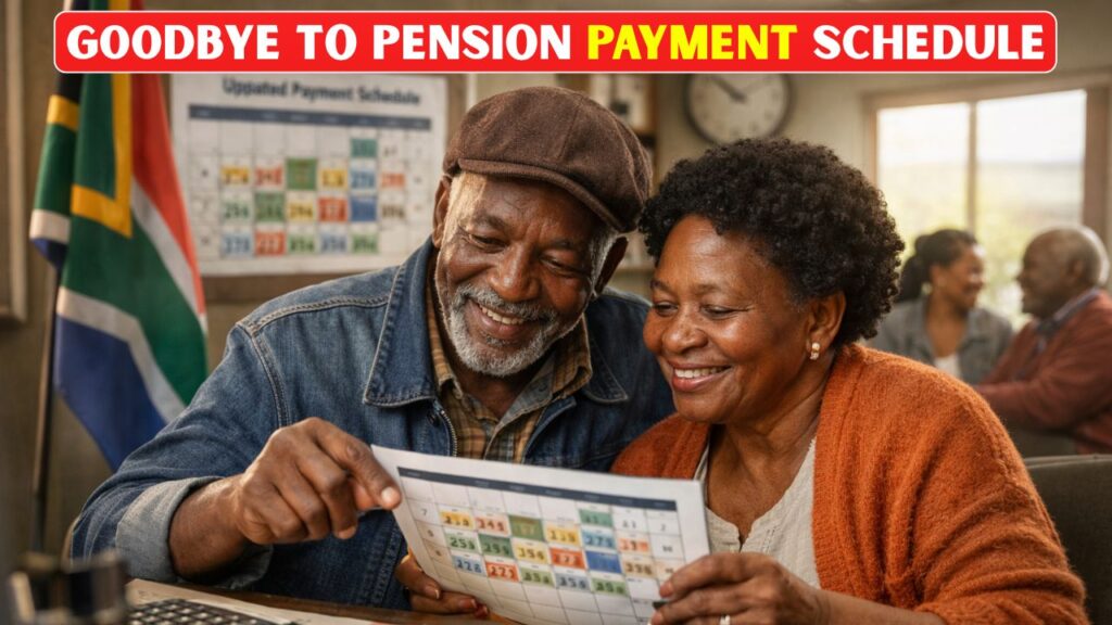 G00dbye to Pension Payment Schedule