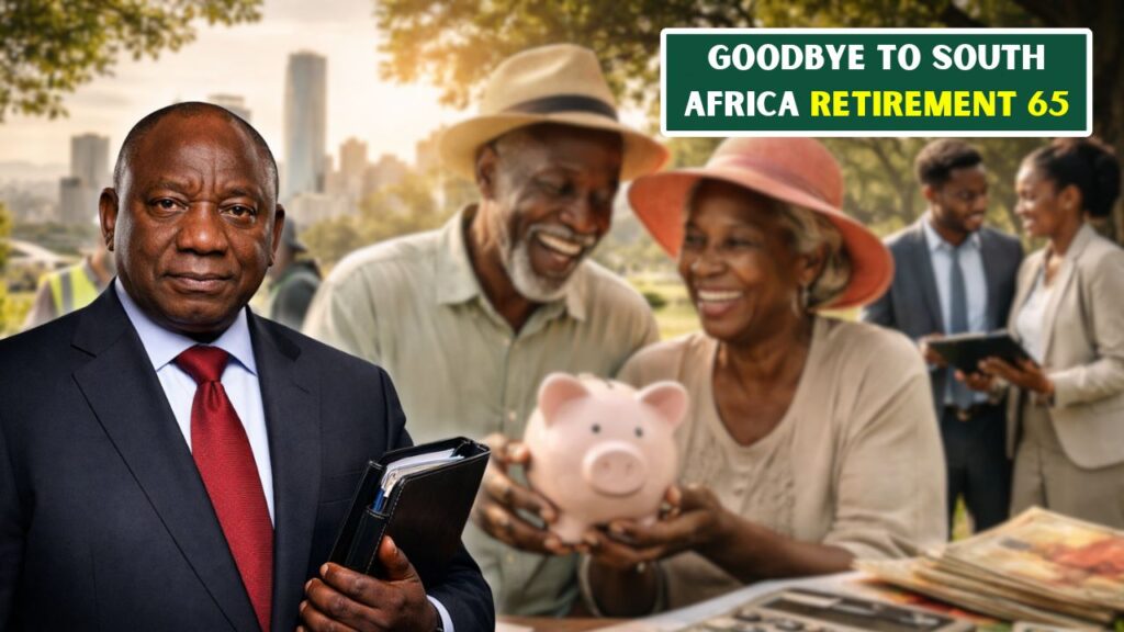 Goodbye South Africa Retirement 65