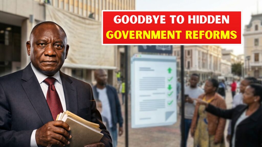 Goodbye to Hidden Government Reforms
