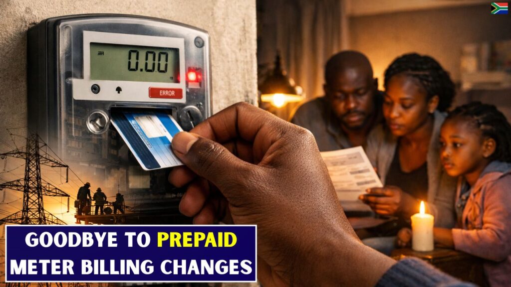 Goodbye to Prepaid Meter Billing Changes