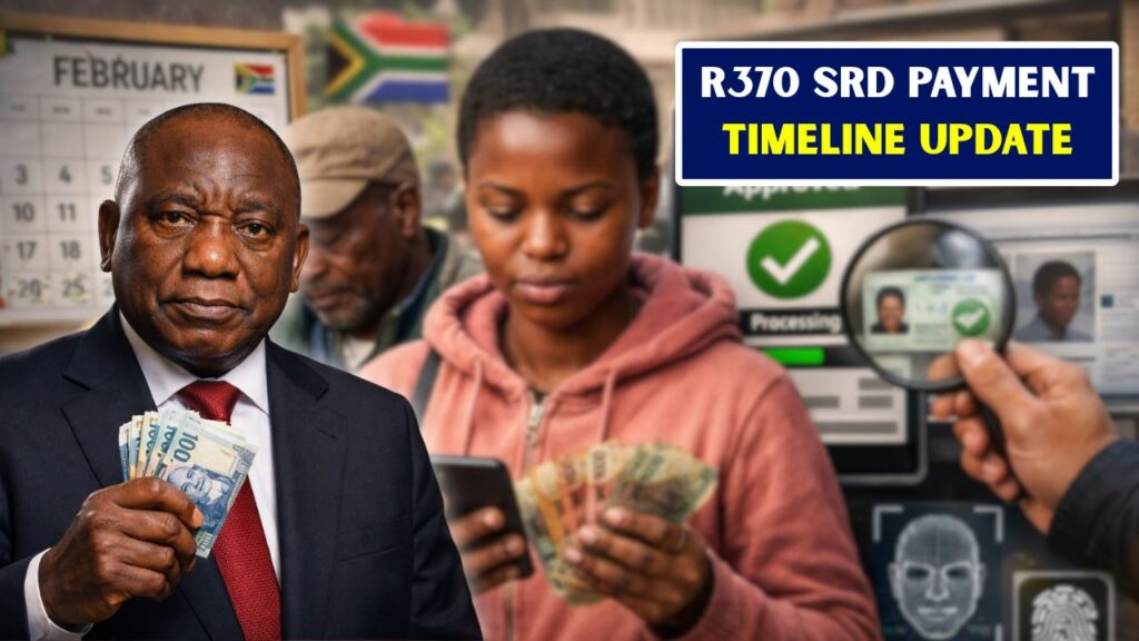 R370 SRD Payment Timeline Update