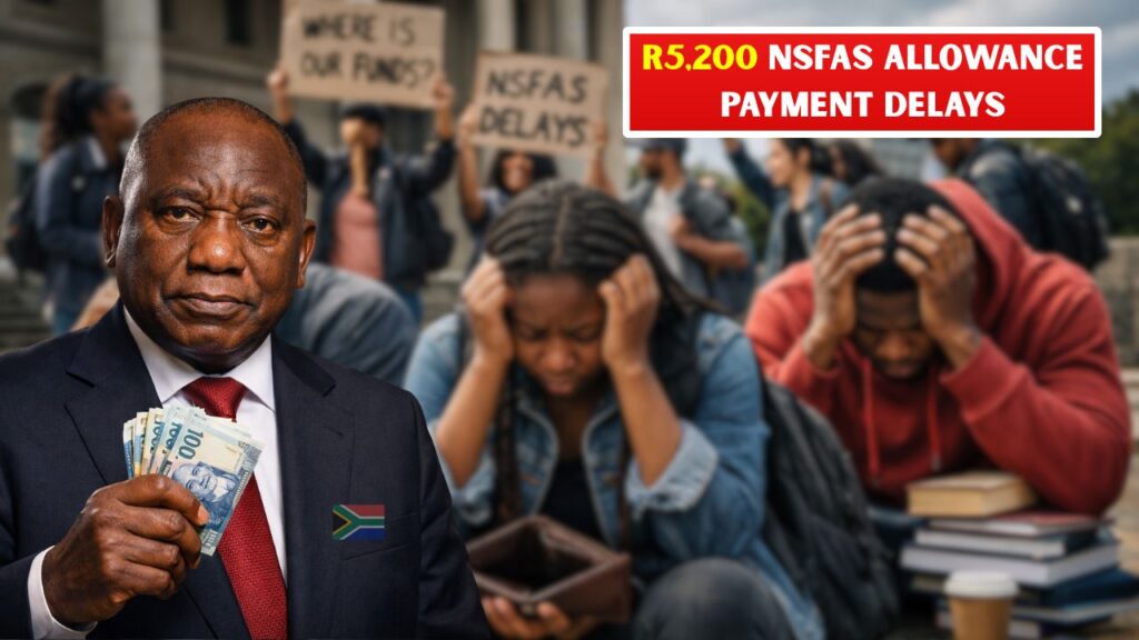 NSFAS Allowance Delays 2026