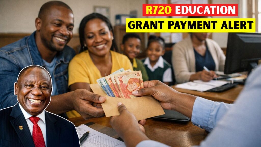 R720 Education Grant Payment Alert