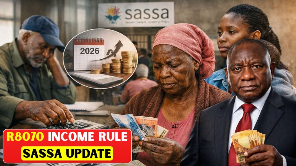 R8070 Income Rule SASSA Update