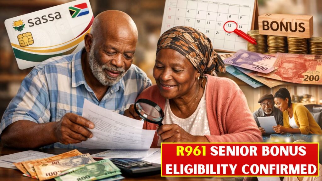 R961 Senior Bonus Eligibility Confirmed