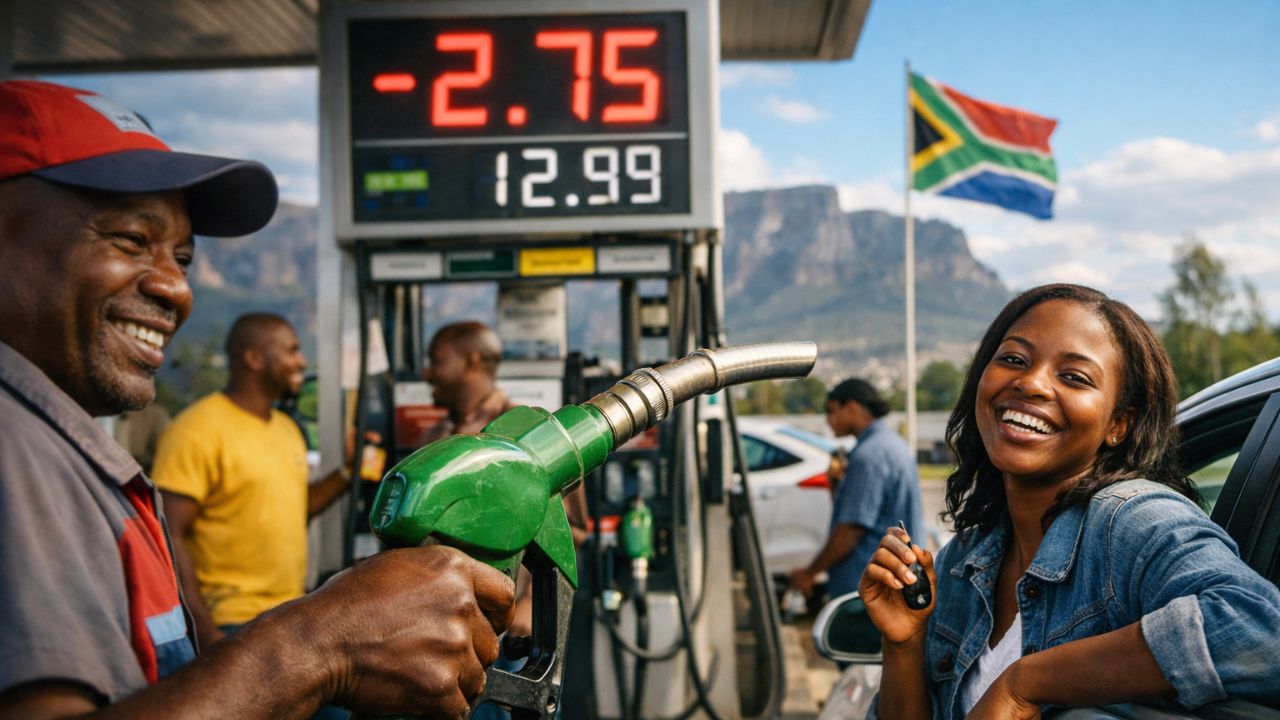 SA Fuel Prices Drop R2.75