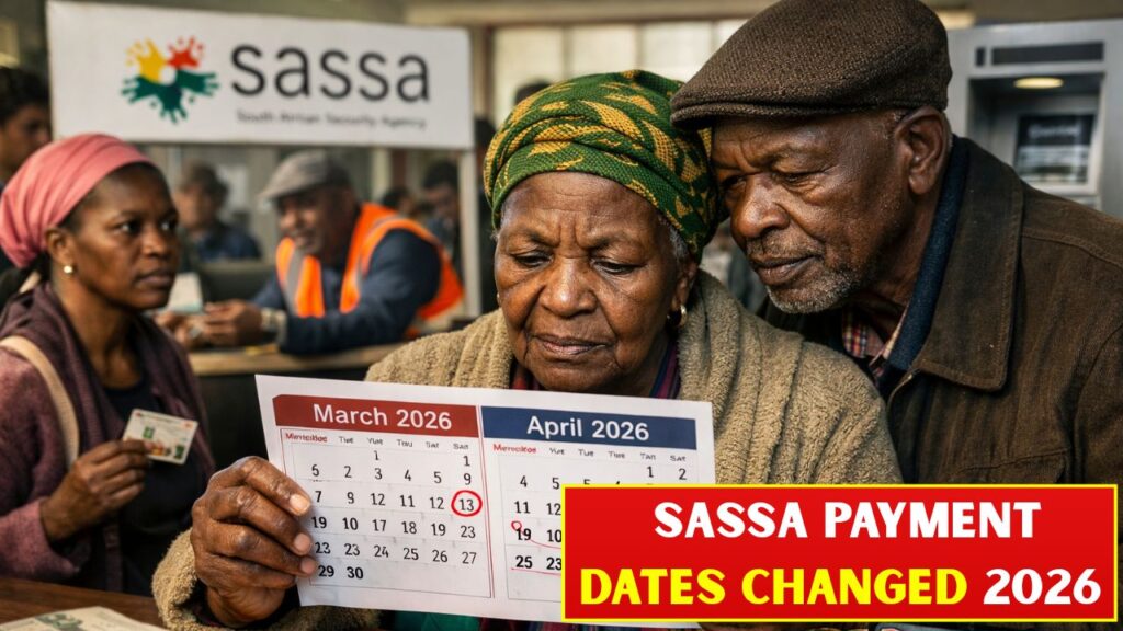 SASSA Payment Dates Changed 2026