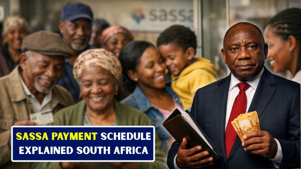 SASSA Payment Schedule Explained