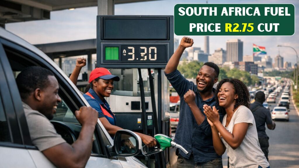 South Africa Fuel Price R2.75 Cut