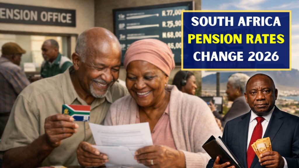 South Africa Pension Rates Change 2026
