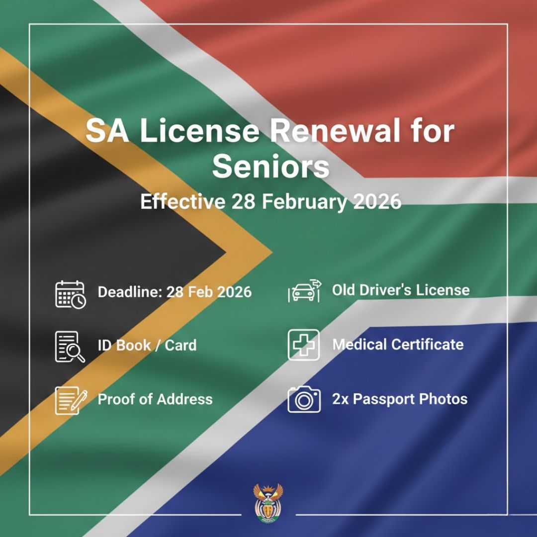 South Africa Senior Licence