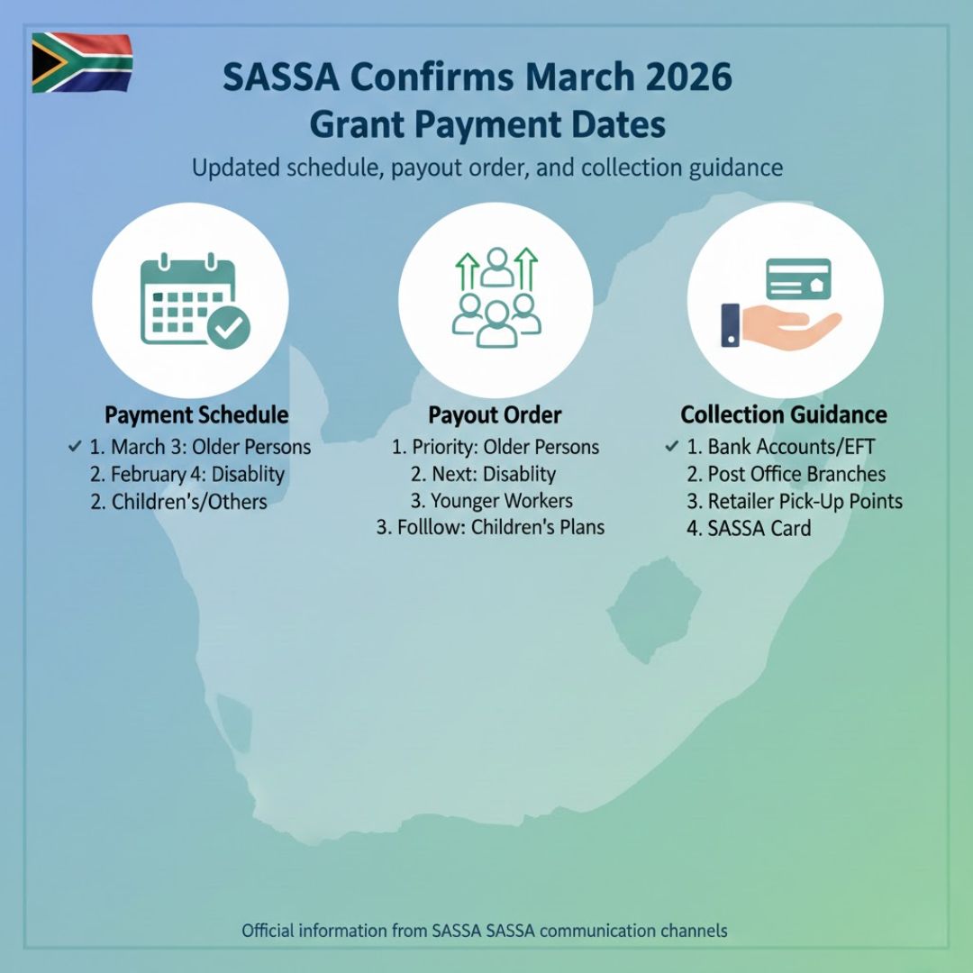 Updated schedule, payout